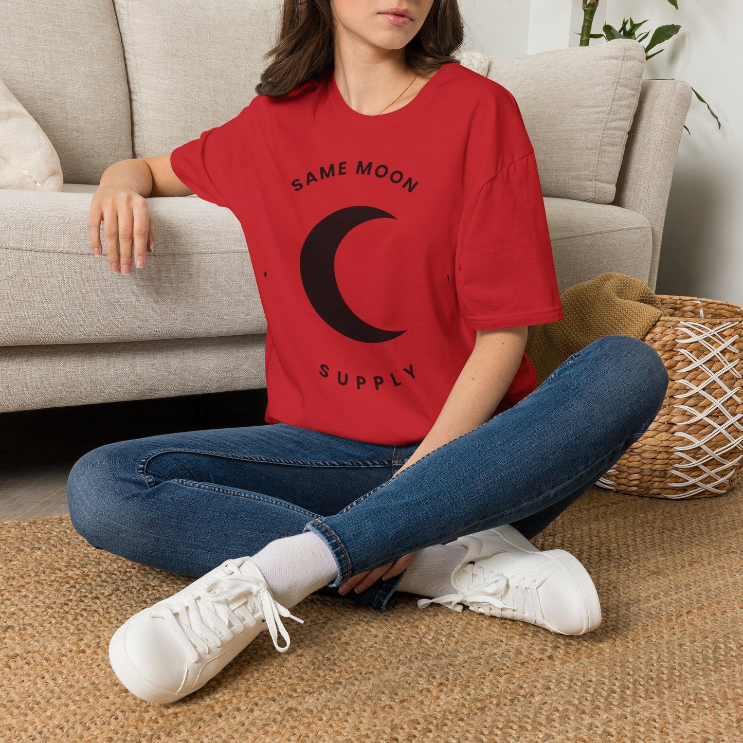 Same Moon Supply Brand Tee