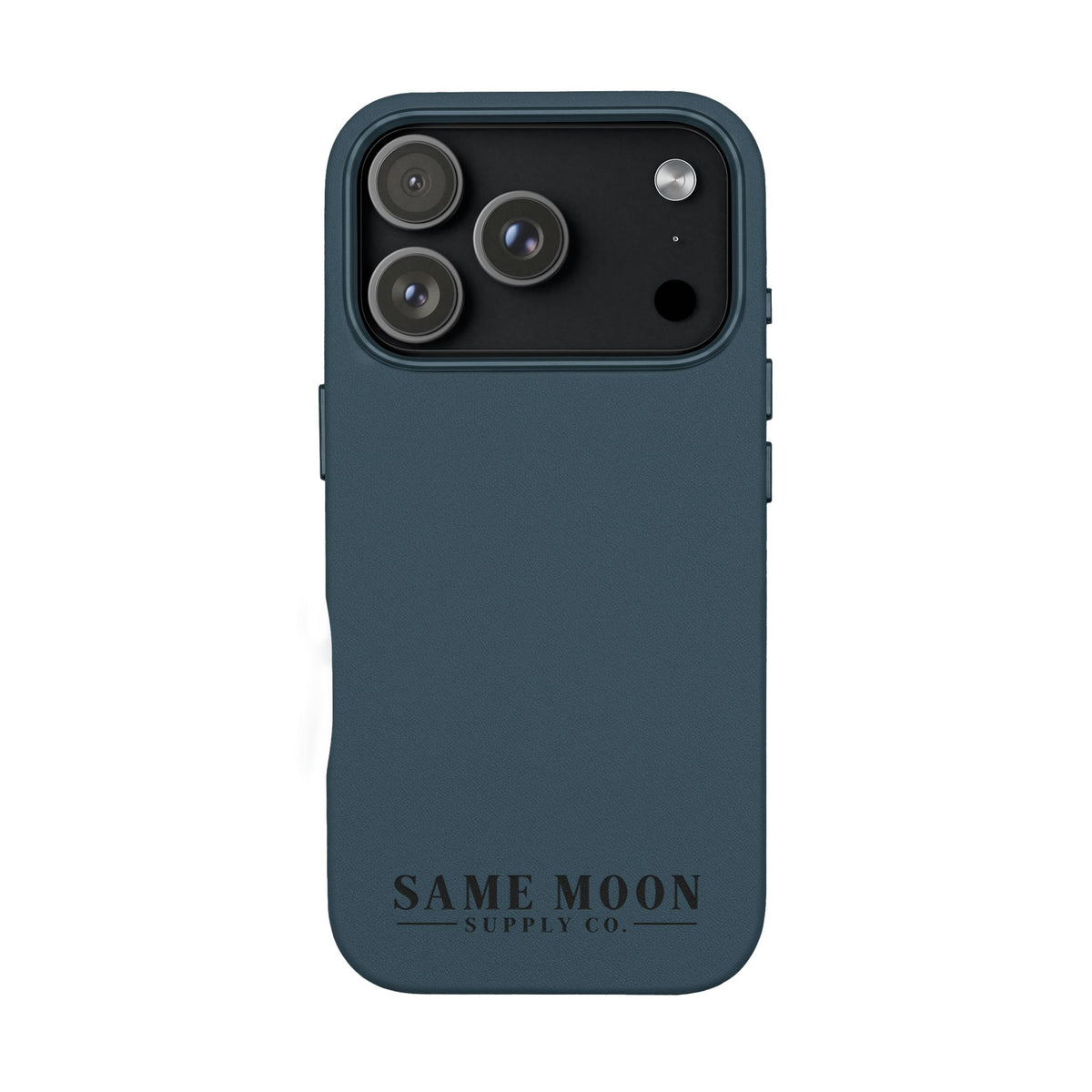Same Moon Supply Co. Engraved PU Leather Phone Case