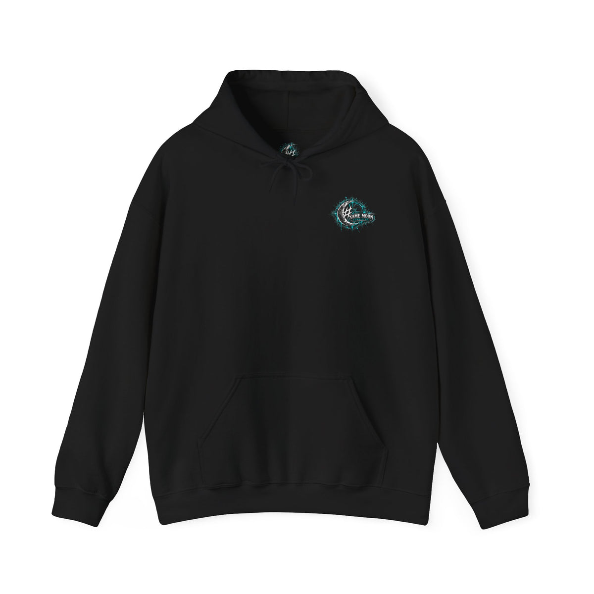 It Always Gets Brighter | Teal Moon Hoodie