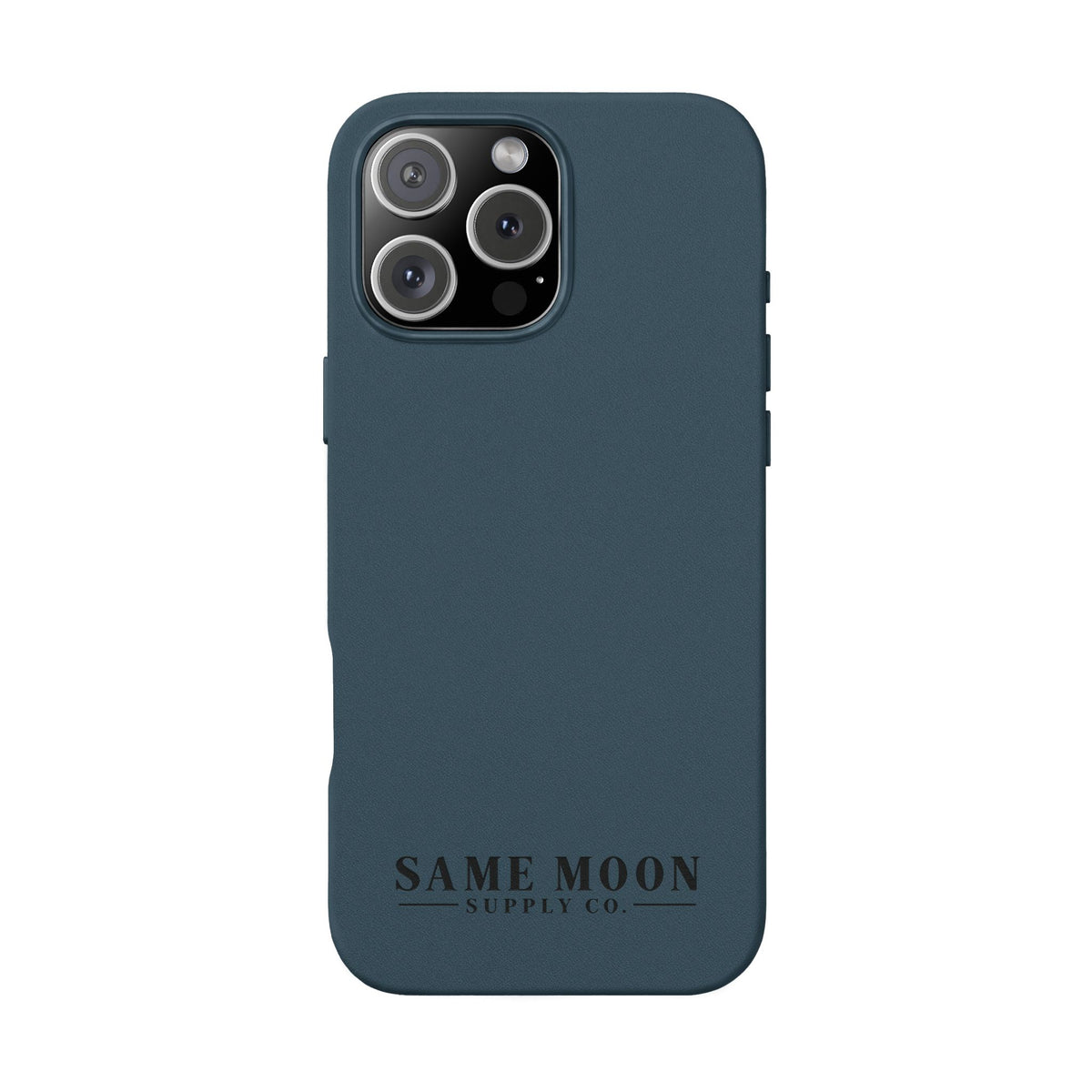 Same Moon Supply Co. Engraved PU Leather Phone Case