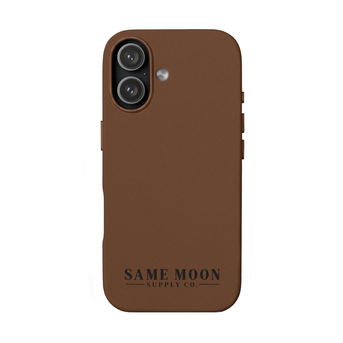 Same Moon Supply Co. Engraved PU Leather Phone Case