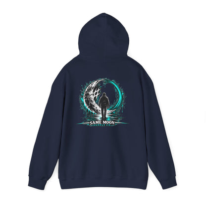Walking Ahead | Teal Moon Hoodie