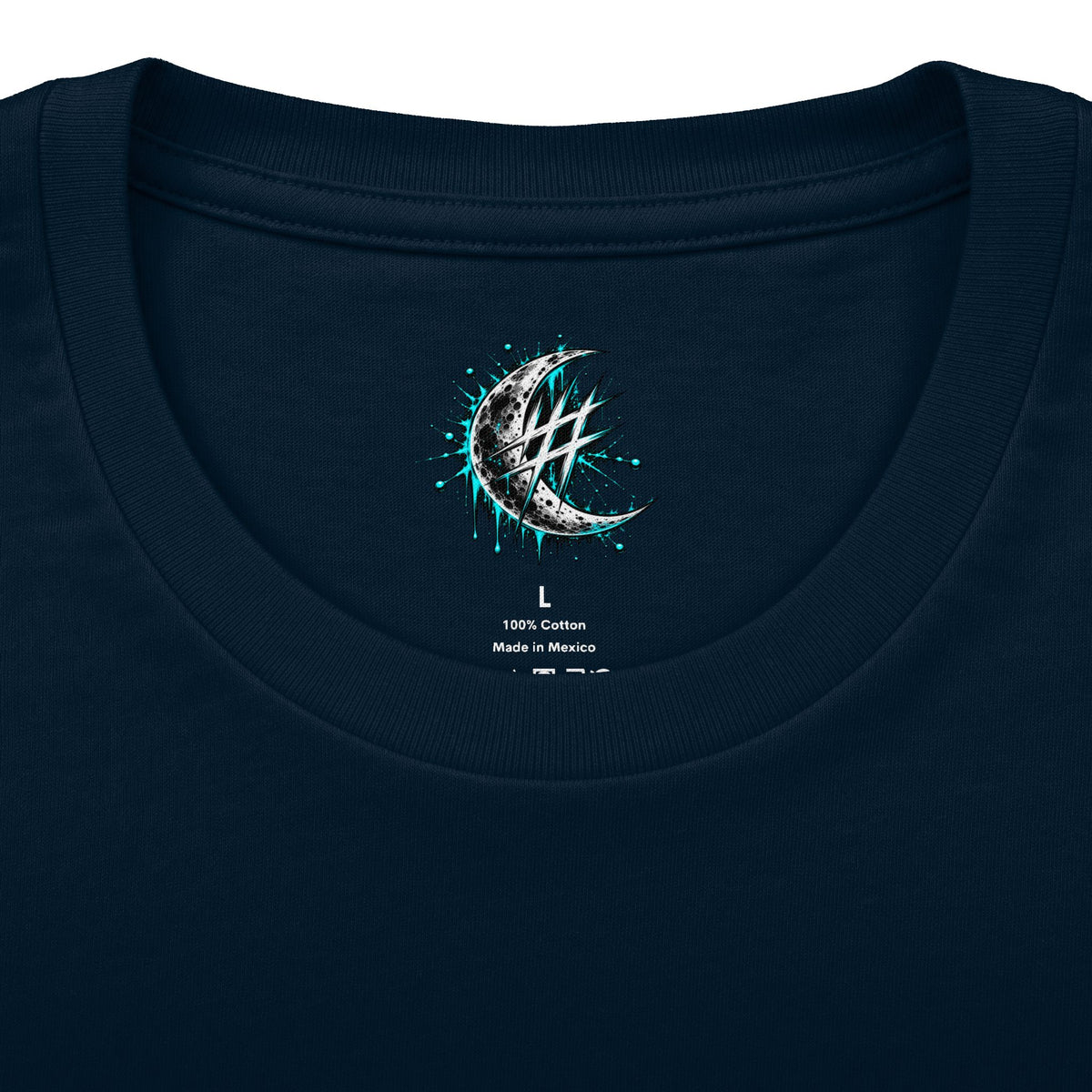 It Always Gets Brighter | Teal Moon Graphic T-Shirt