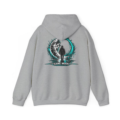 Walking Ahead | Teal Moon Hoodie
