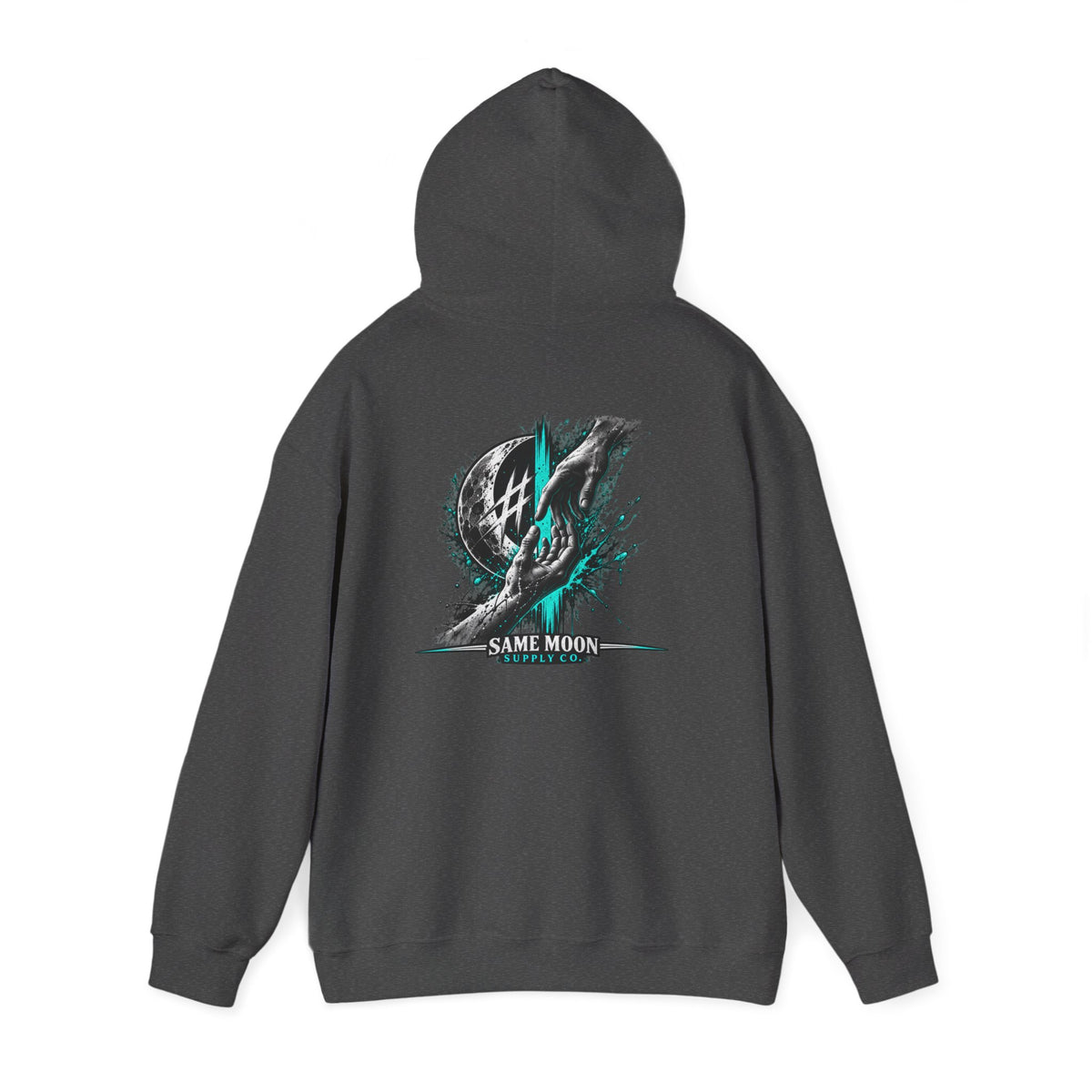 Falling Brother | Teal Moon Hoodie