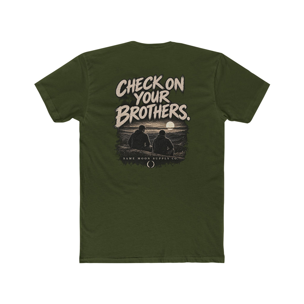 Check On Your Brothers T‑Shirt — Brothers Sunset Graphic Tee