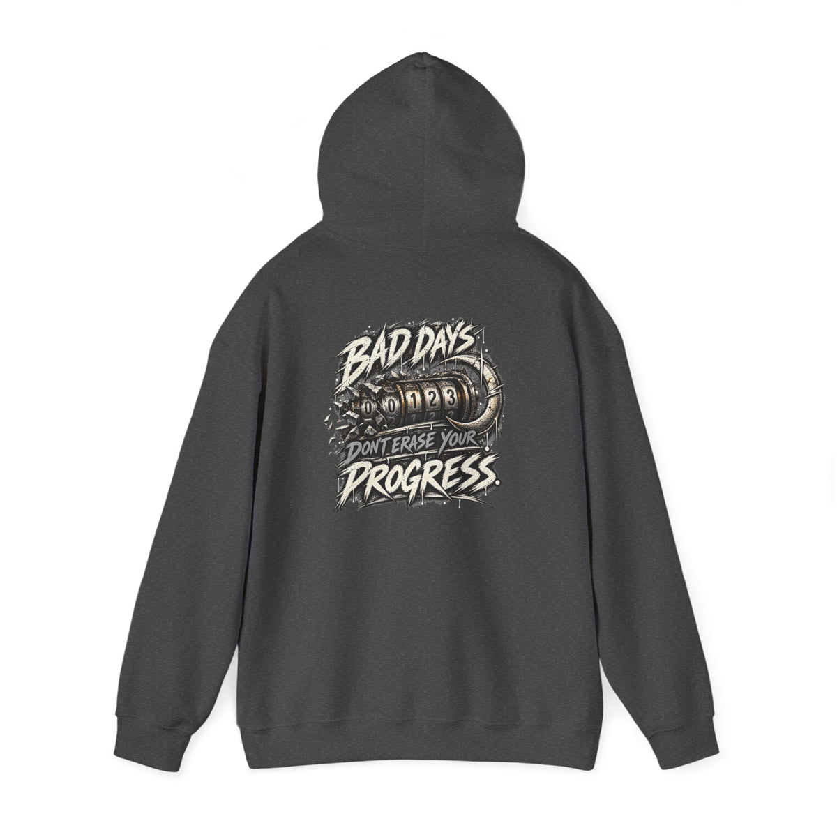 Bad Days Don't Erase Your Progress | Graphic Hoodie