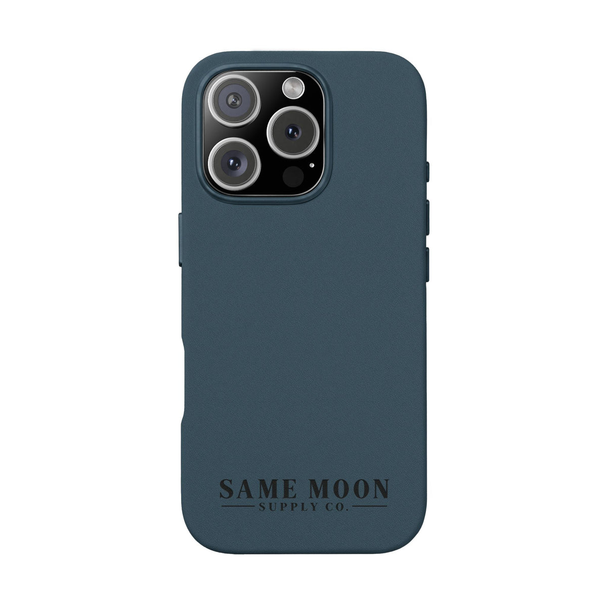 Same Moon Supply Co. Engraved PU Leather Phone Case