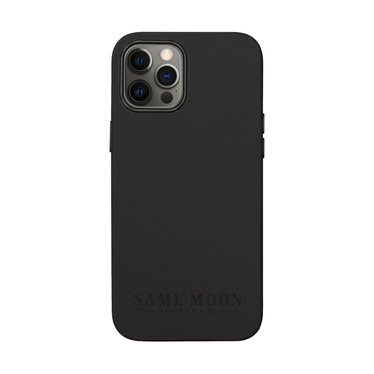 Same Moon Supply Co. Engraved PU Leather Phone Case