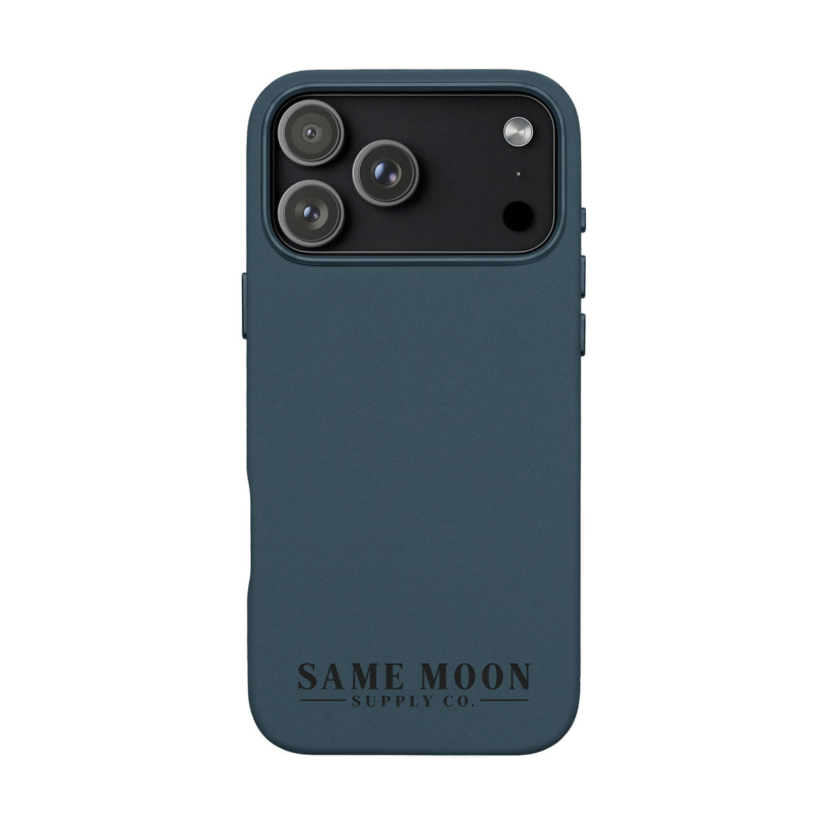 Same Moon Supply Co. Engraved PU Leather Phone Case