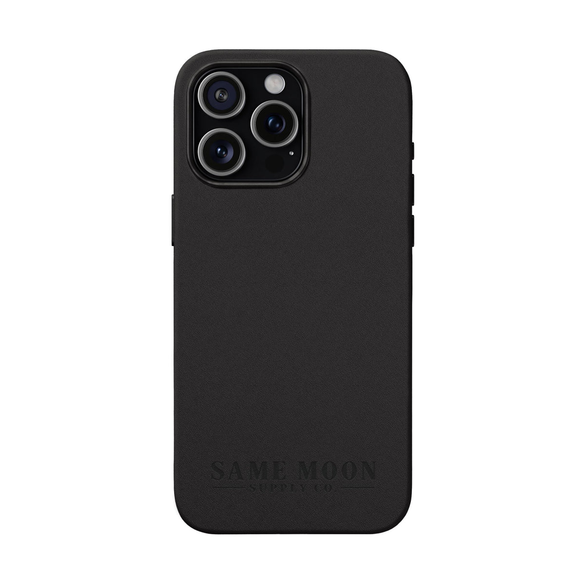 Same Moon Supply Co. Engraved PU Leather Phone Case