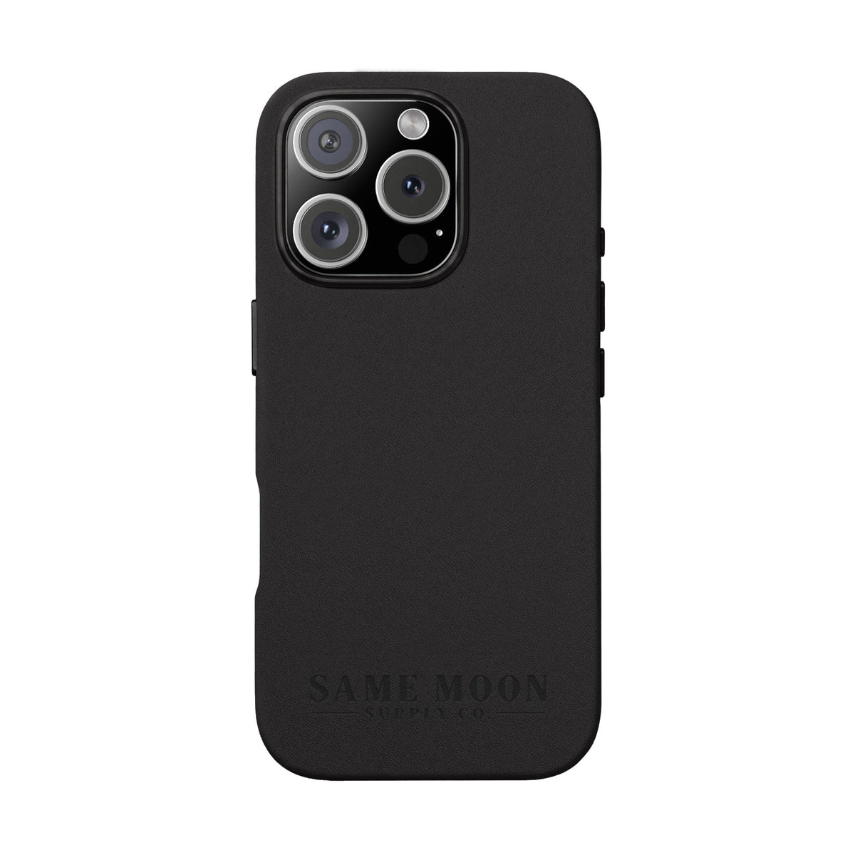 Same Moon Supply Co. Engraved PU Leather Phone Case