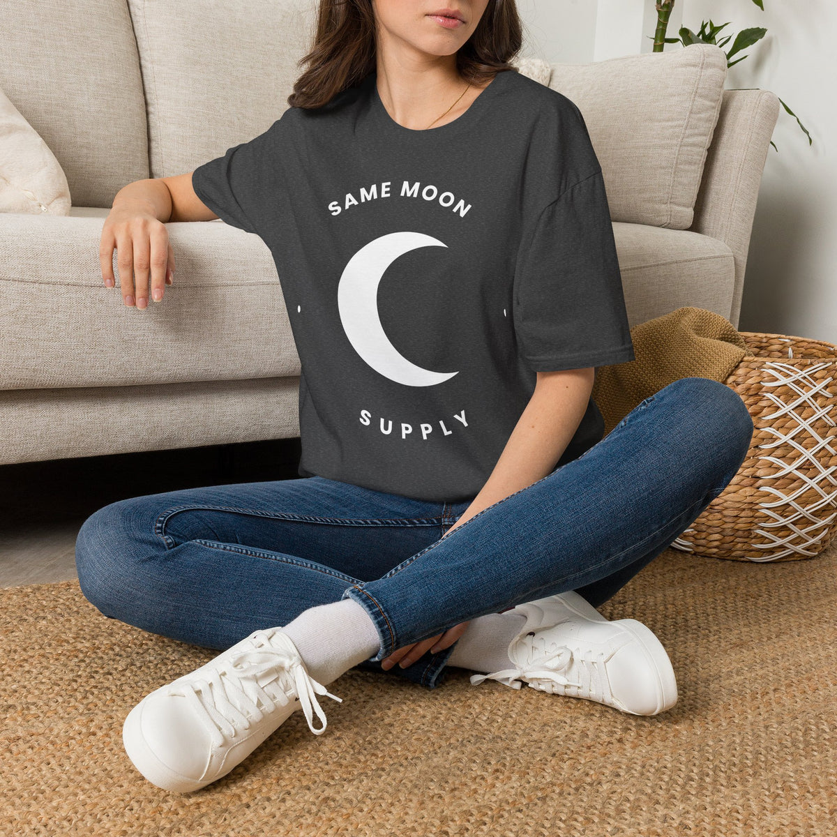 Same Moon Supply Brand Tee