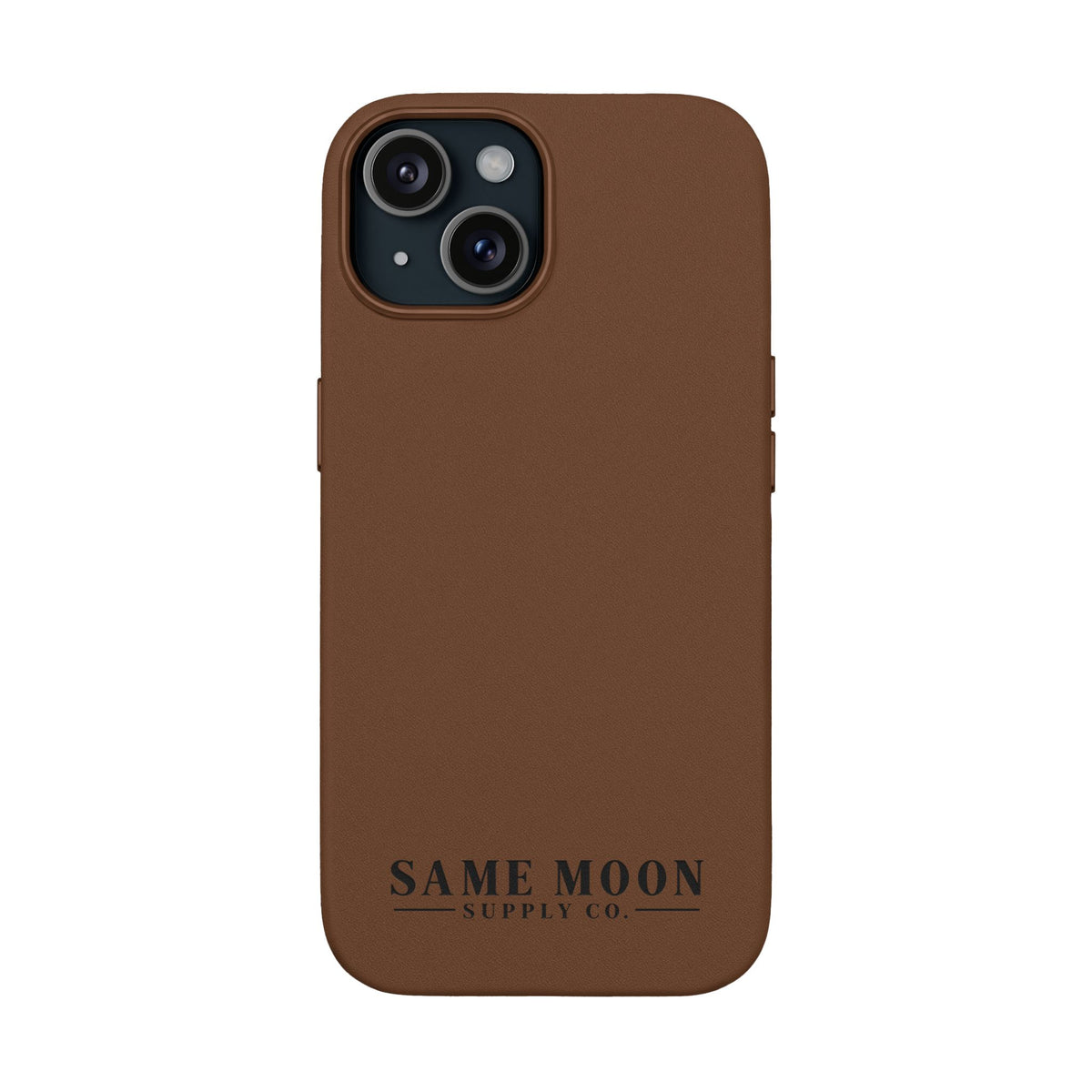 Same Moon Supply Co. Engraved PU Leather Phone Case
