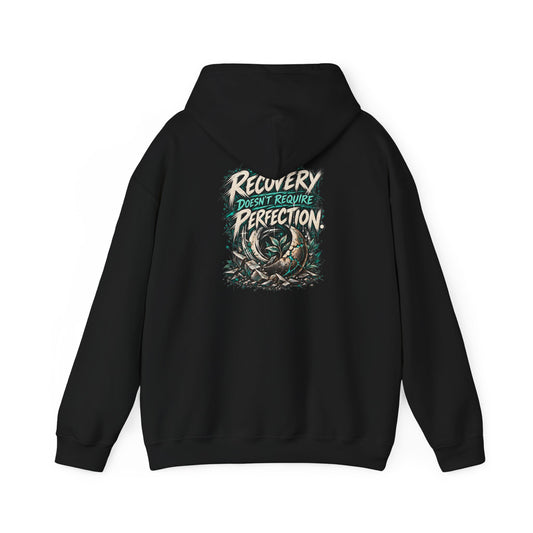 Recovery Doesn't Require Perfection | Graphic Hoodie