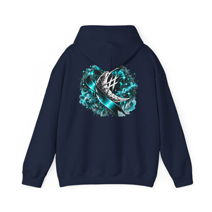 Teal Moon Awareness | Teal Moon Hoodie