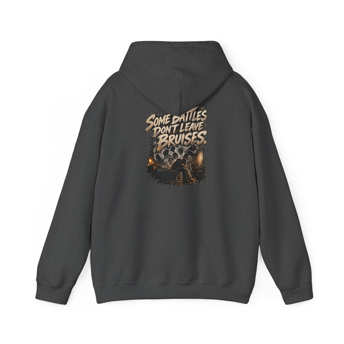 Some Battles Don't Leave Bruises | Graphic Hoodie