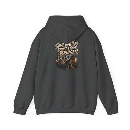 Some Battles Don't Leave Bruises | Graphic Hoodie