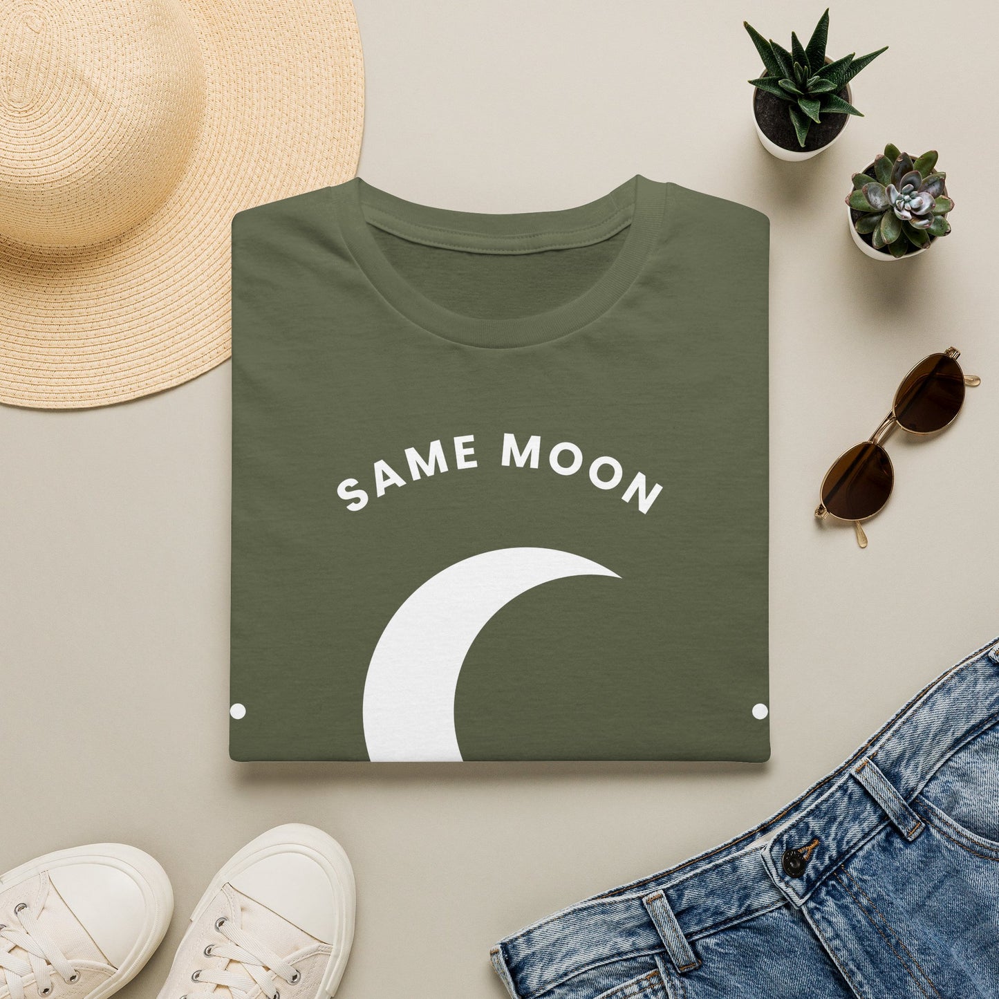 Same Moon Supply Brand Tee