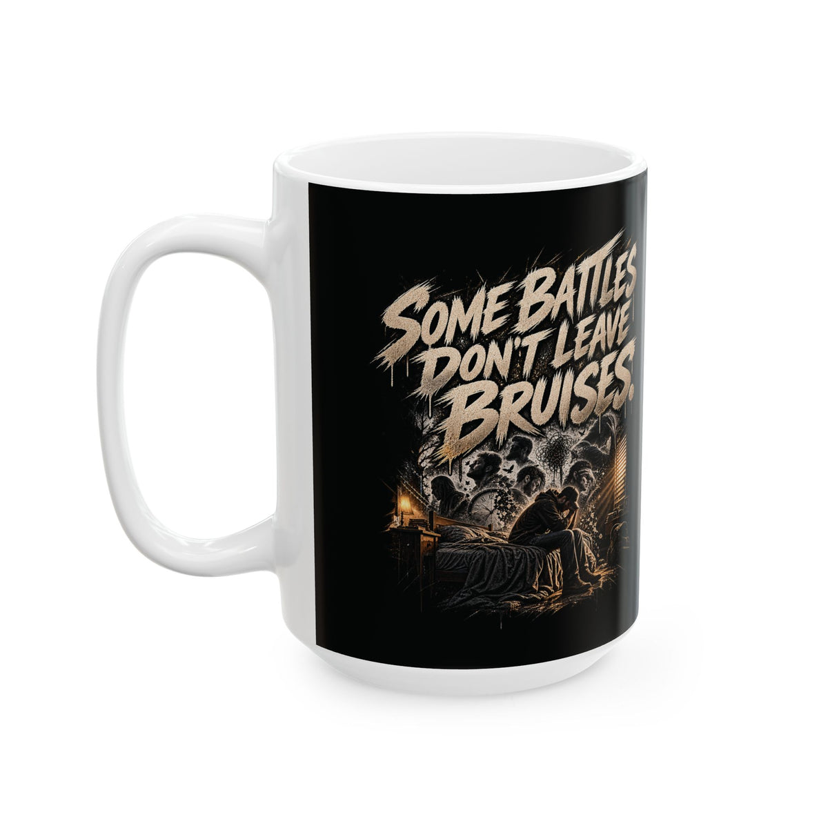 Some Battles Don’t Leave Bruises Mug