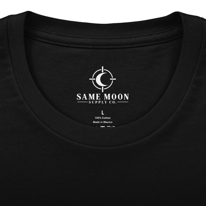 Still Here Tee — Inspirational Moon & Mountain Graphic T-Shirt
