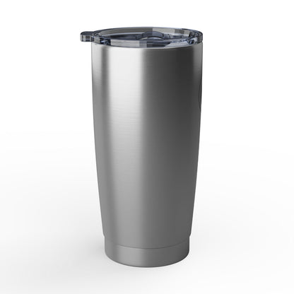 Same Moon Supply Co. Signature 20oz Tumbler — Silver & White