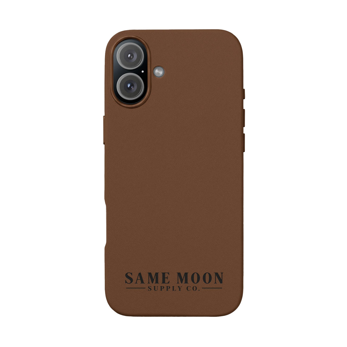 Same Moon Supply Co. Engraved PU Leather Phone Case