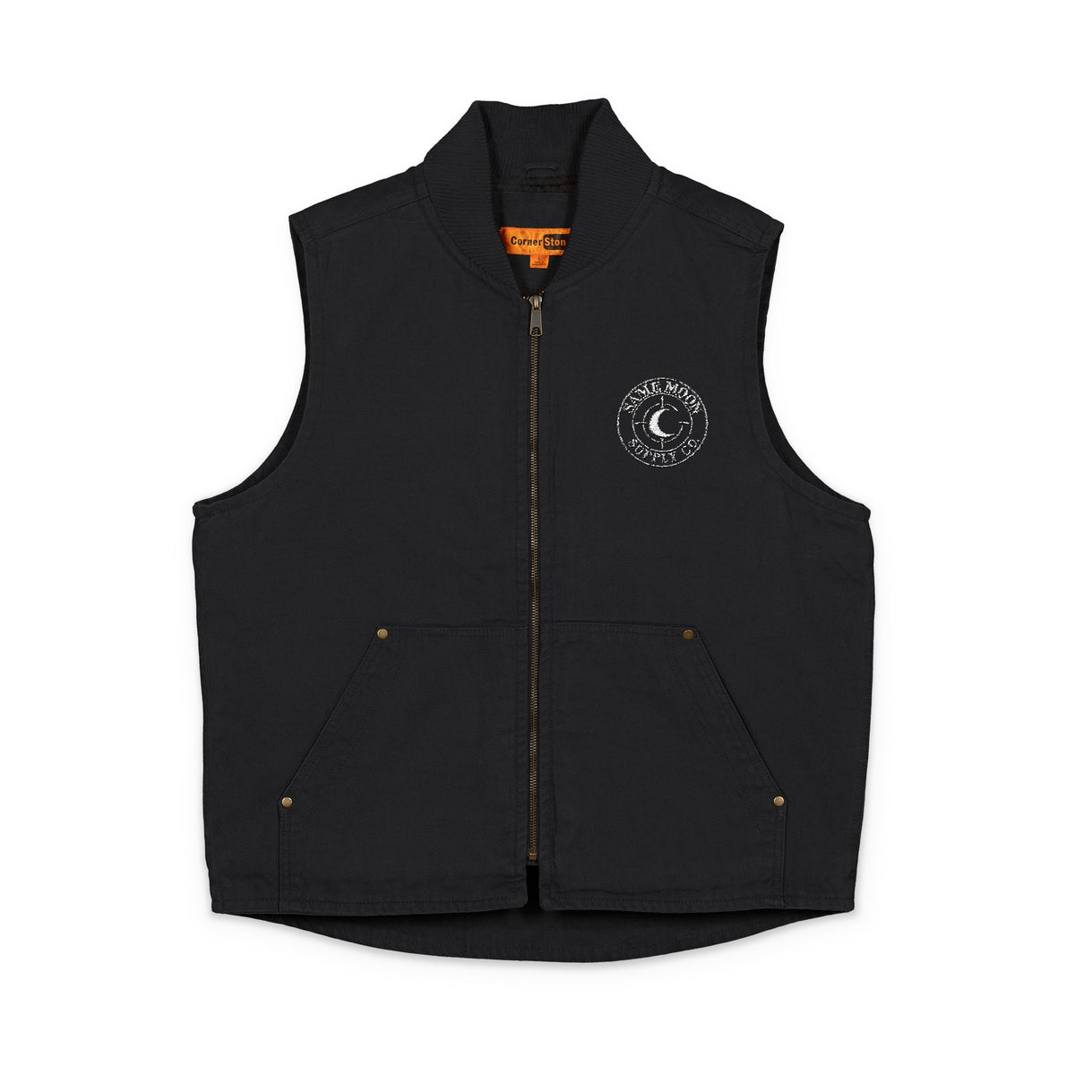 Same Moon Supply Embroidered Vest