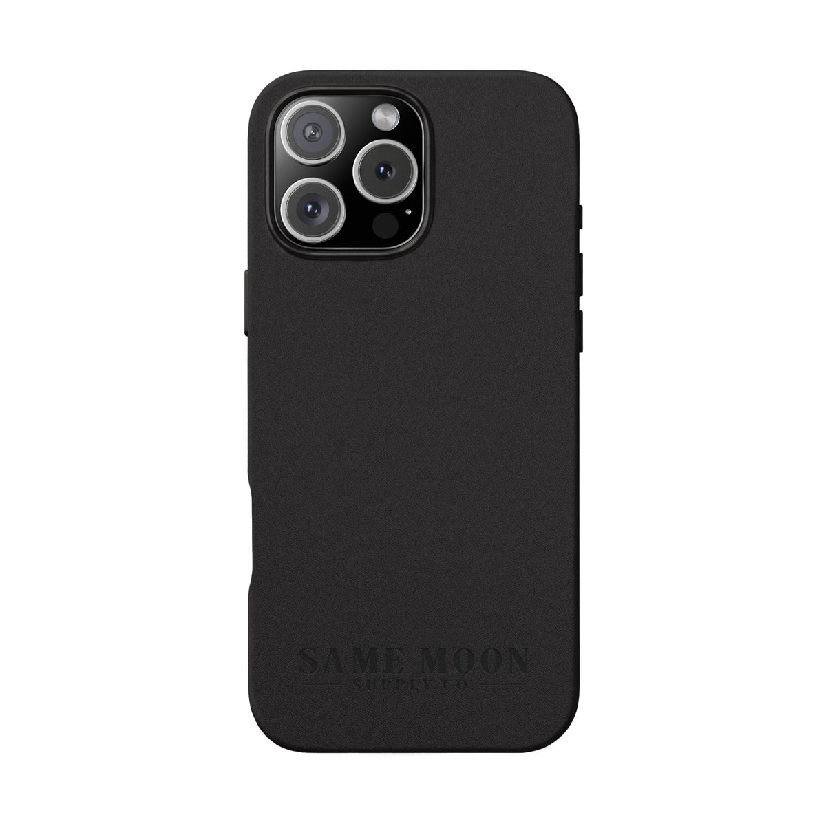 Same Moon Supply Co. Engraved PU Leather Phone Case