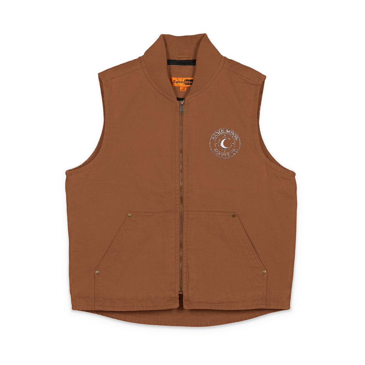Same Moon Supply Embroidered Vest