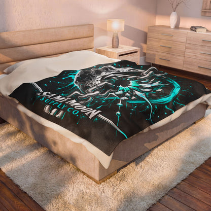 Same Moon Supply Chain Breaker Velveteen Plush Blanket