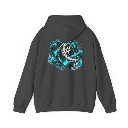 Teal Moon Awareness | Teal Moon Hoodie