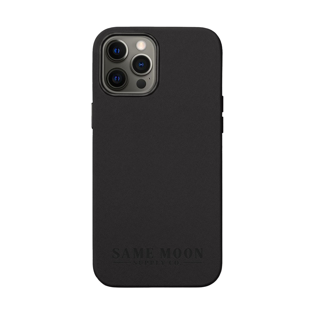 Same Moon Supply Co. Engraved PU Leather Phone Case