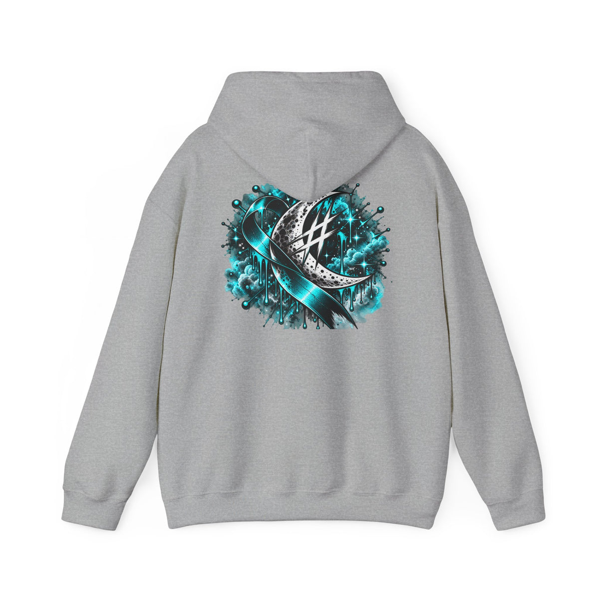 Teal Moon Awareness | Teal Moon Hoodie