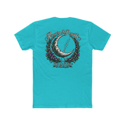Same Moon Supply Co. Addiction Awareness T-Shirt — Recovery Is Possible