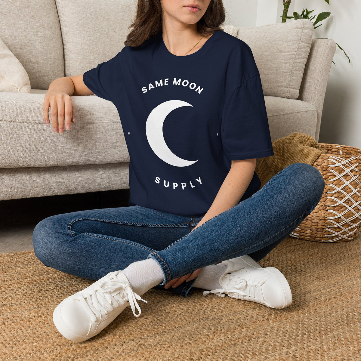 Same Moon Supply Brand Tee
