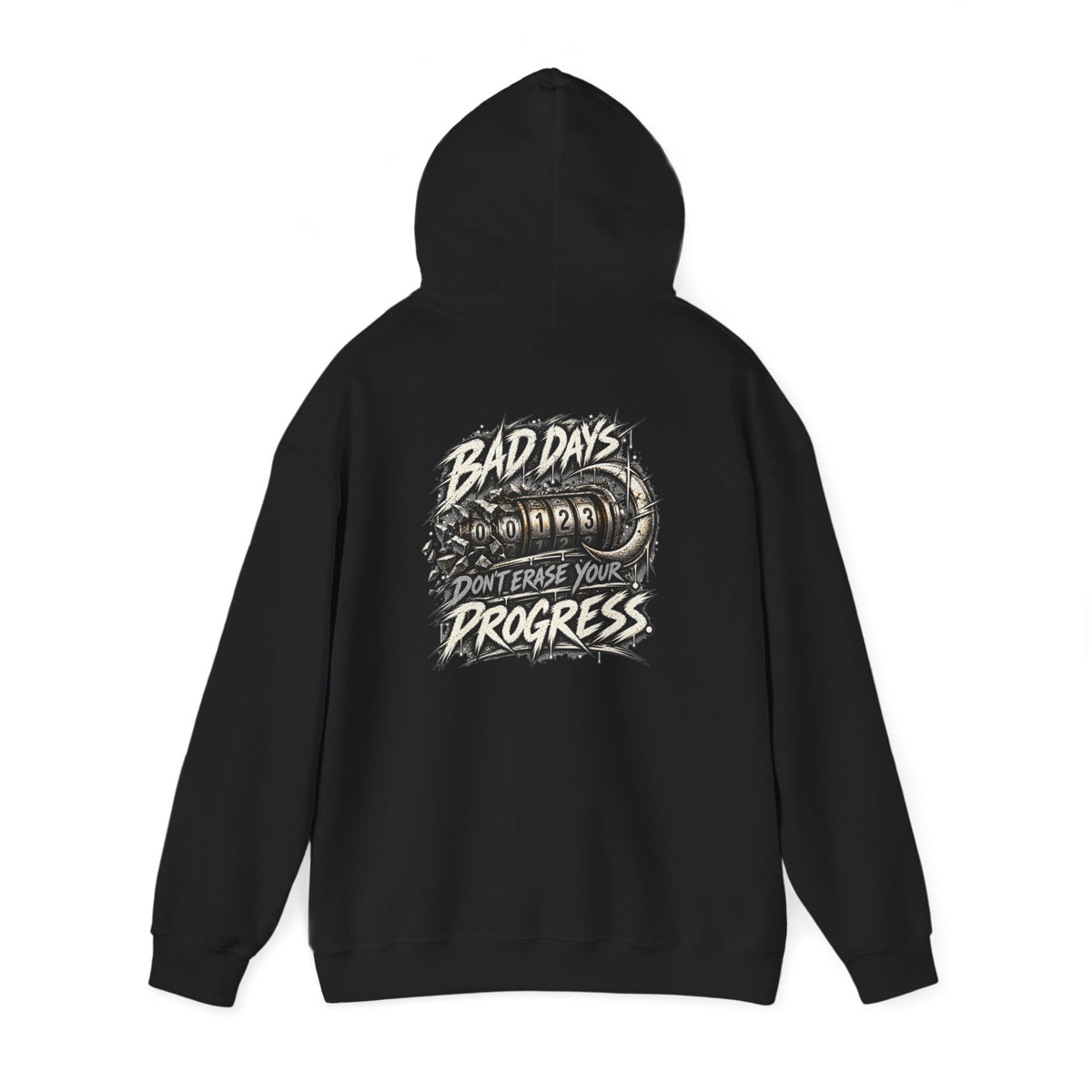 Bad Days Don't Erase Your Progress | Graphic Hoodie