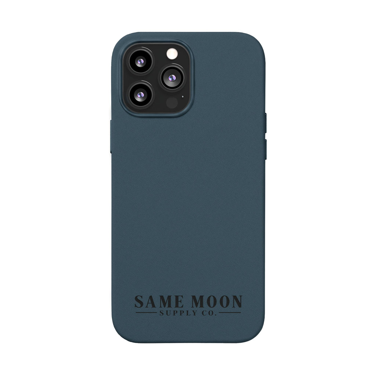 Same Moon Supply Co. Engraved PU Leather Phone Case