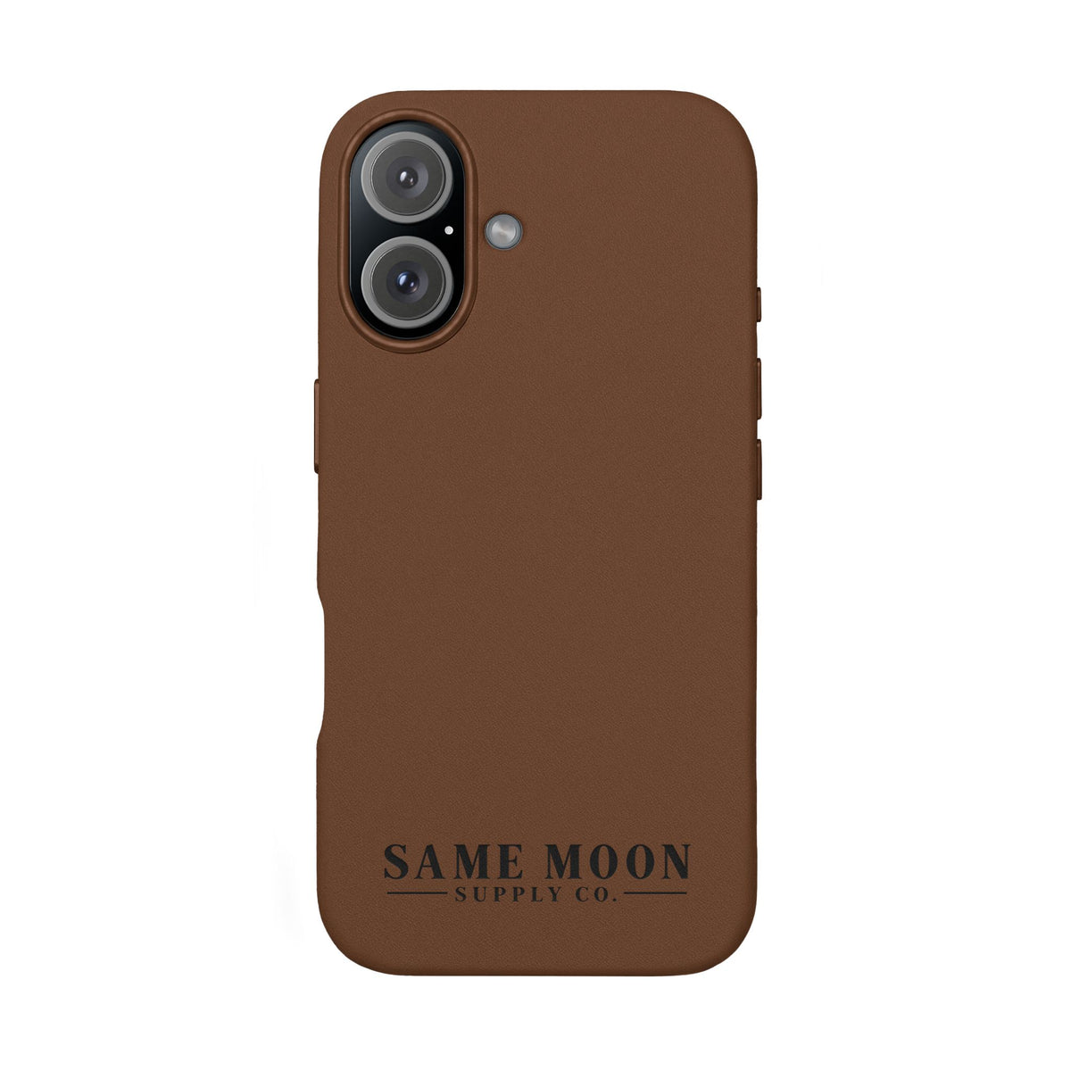 Same Moon Supply Co. Engraved PU Leather Phone Case