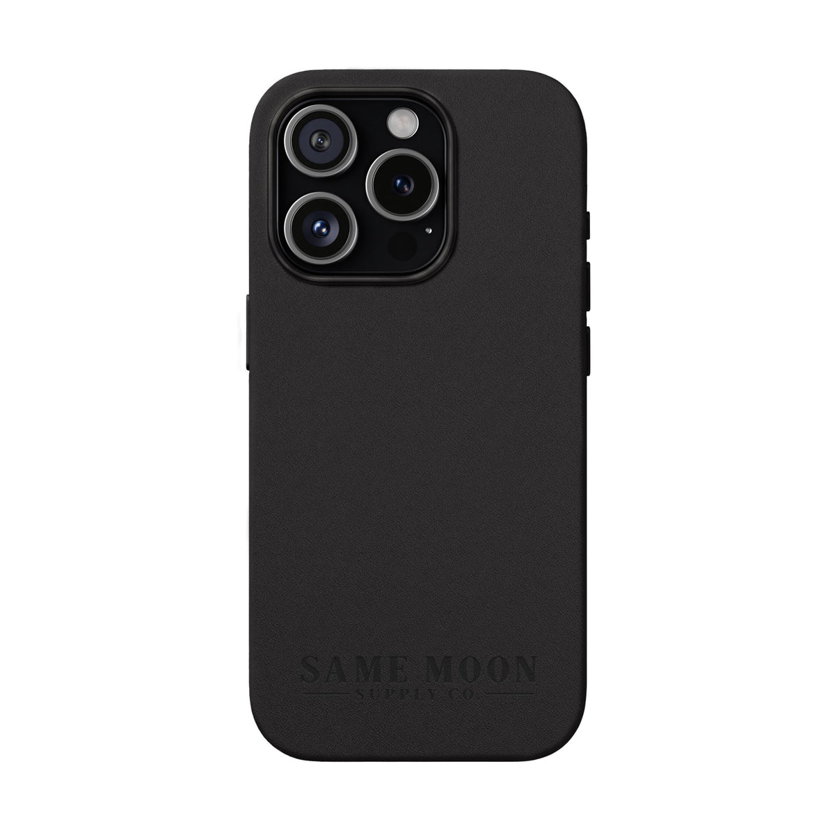 Same Moon Supply Co. Engraved PU Leather Phone Case