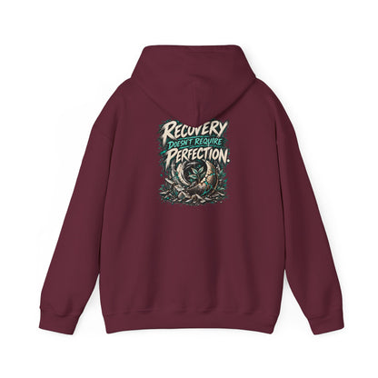 Recovery Doesn't Require Perfection | Graphic Hoodie