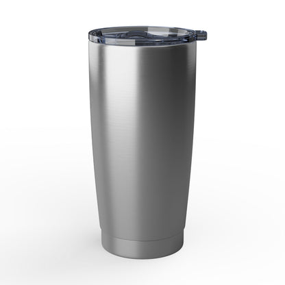 Same Moon Supply Co. Signature 20oz Tumbler — Silver & White